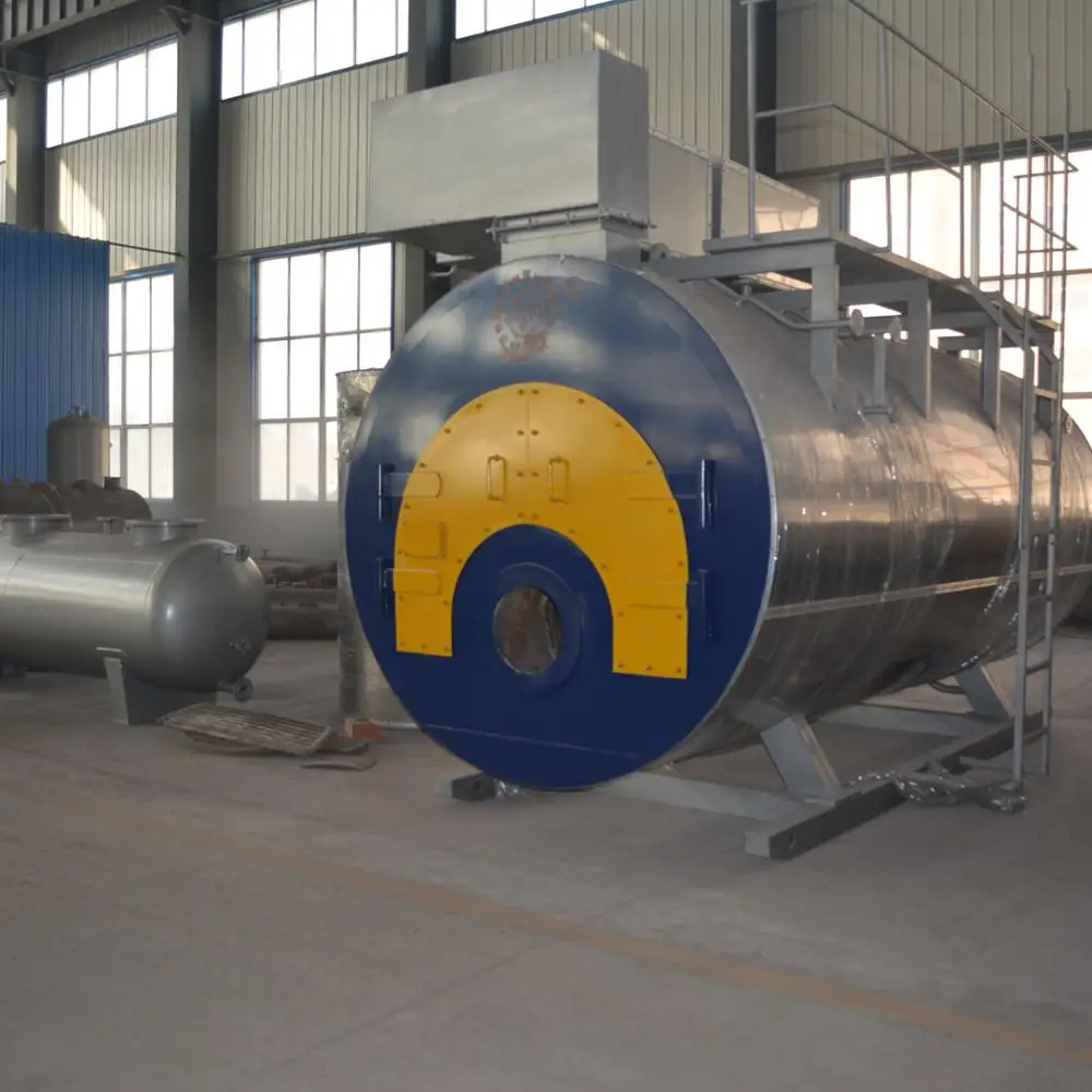 Horizontal Gas or Oil Fired hot water Boiler