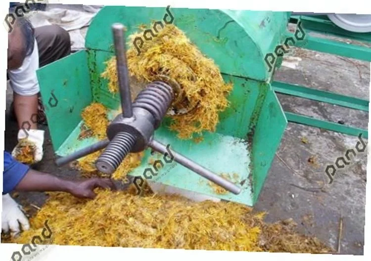 Palm thresher oil pretreatment machine separator for palm empty fruit bunches