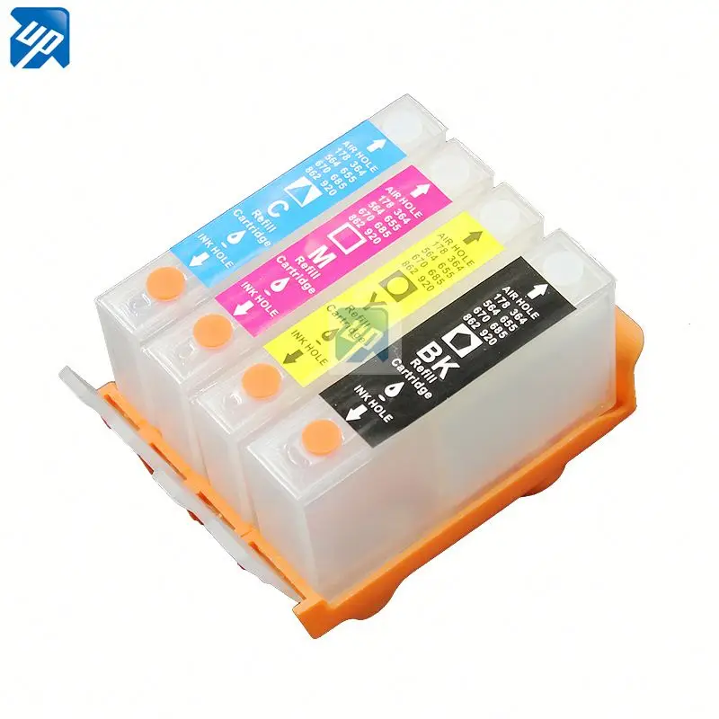 UP refillable ink cartridge replacement for HP 178 for HP Deskjet 3070A 3520 4620 5510 5520 5515 6521 B109a B110a Plus B209a
