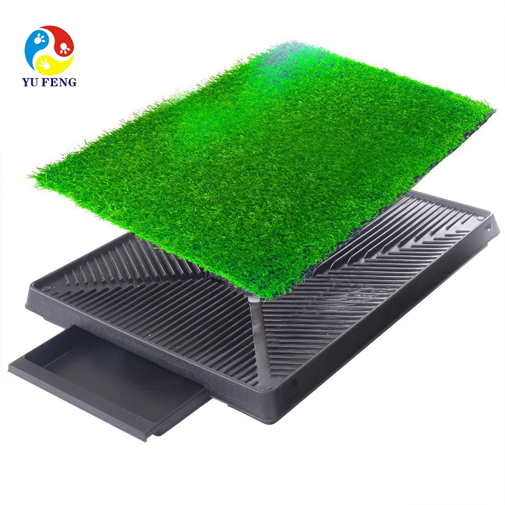 
PetZoom Pet Park Indoor Pet Pee Potty Patch with Tray 