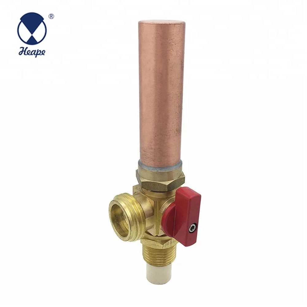 
HEAPE Water Hammer Arrestor for Pipe Assembly Brass Standard Normal Temperature Ball Medium Pressure Hydraulic BSP / NPT W-003-1 