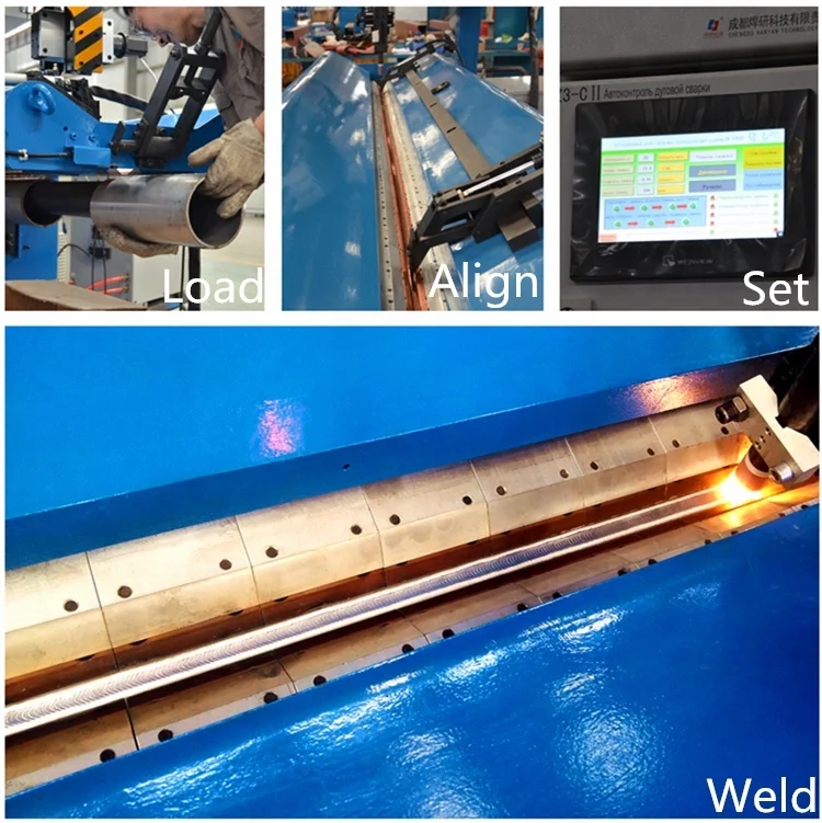 Z-F-2500 Longitudinal Seam Welding Lathe weld smart welder