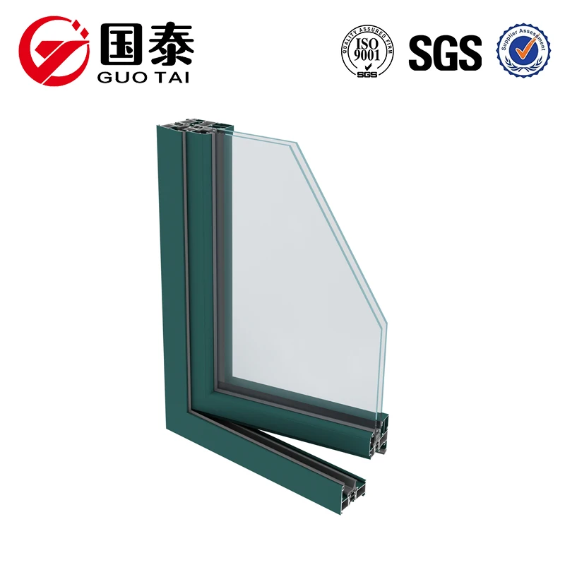 High quality aluminum glass door and window profiles aluminum trailer profiles