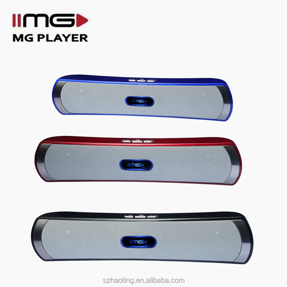 M-0318 Shenzhen High Quality Can Oem LED 2017 Portable Wireless Multimedia Mini Blue Tooth Speaker