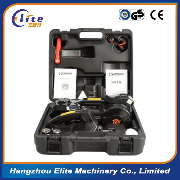 Mini Lifting Jacks Black Floor Jack Parts 12 Volt Electric Car Jack