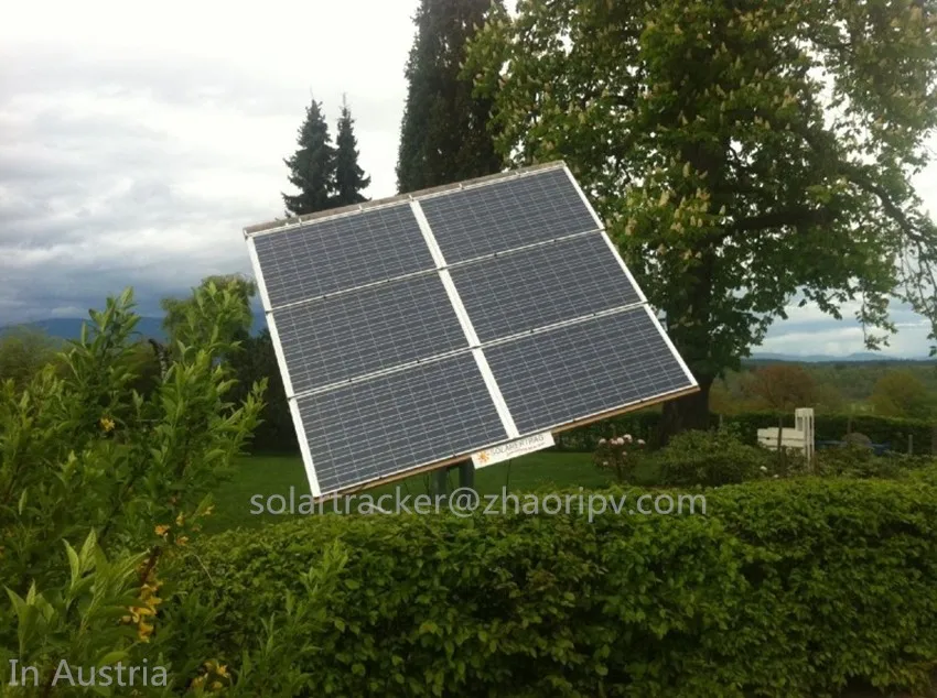 7 5kw Dual Axis Tracker Solar Tracking System Sun Tracker 2 Axis Solar Tracking System Solar Panel Tracking Axis Pv System IP66