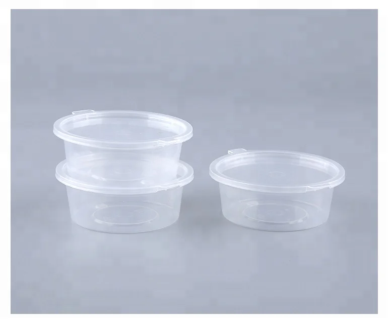 Контейнер с крышкой для соуса 3 унции, пластиковые чашки, Одноразовая чашка для соевого соуса для ресторана