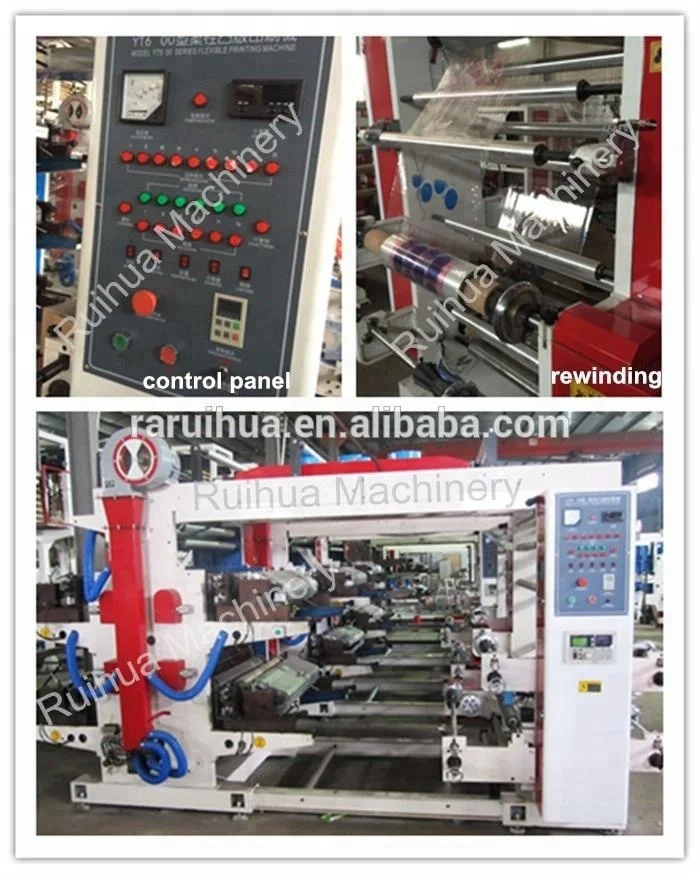 Small Size BOPP Adhesive Tape Printing Machine