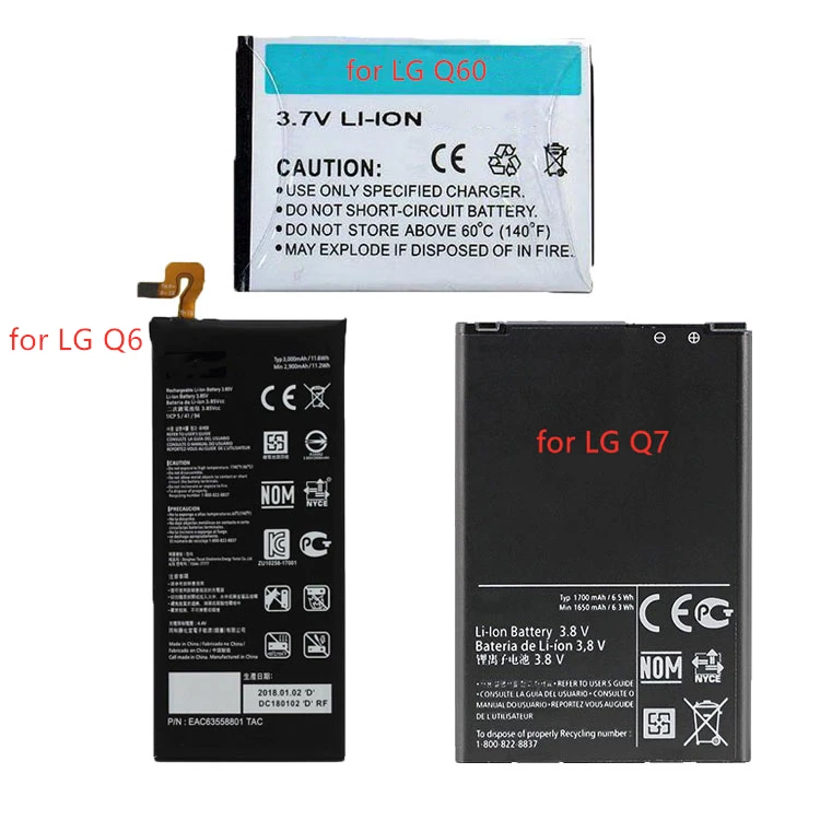 Manufacturer Wholesale Cell Phone Rechargeable Batteries BL-T33 M700A M700AN M700N M700DSK for LG Q6 60 7