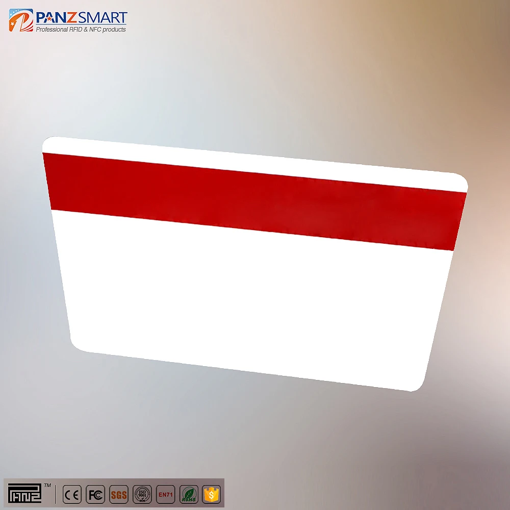 Promotion! CR80 PVC CARD printing rewritable 3tracks magnetic stripe plastic gift card blank card with serial number printing