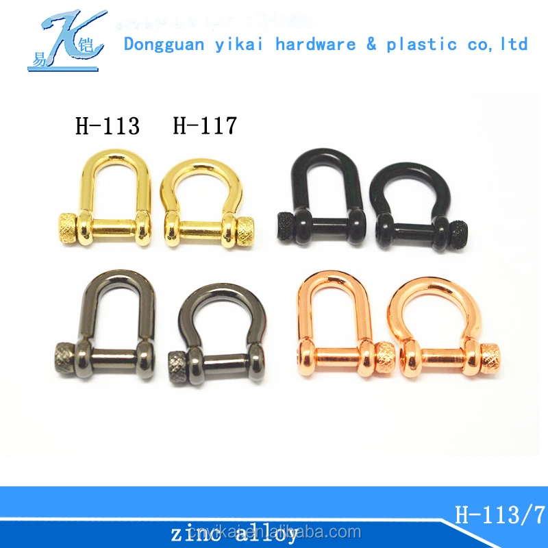 zinc alloy wire rope clamps turnbuckles shackles for rigging hardware
