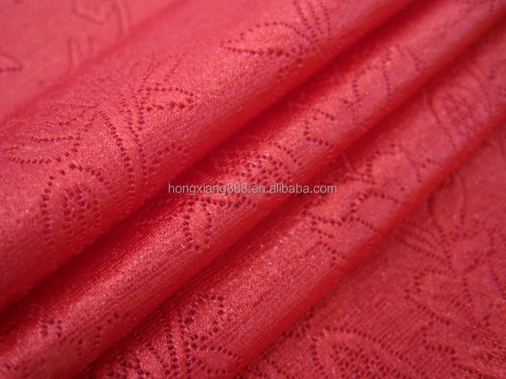custom hot pink elastane supplex fabric 4 way lycra spandex fabric