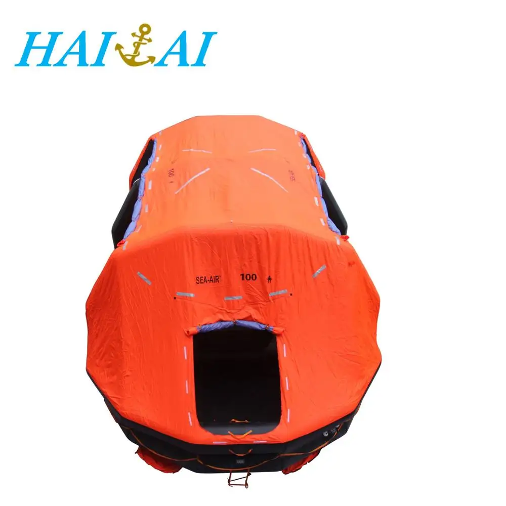 ASR Solas Marine Life Saving 100 Person Inflatable Life Raft Boats for Sale
