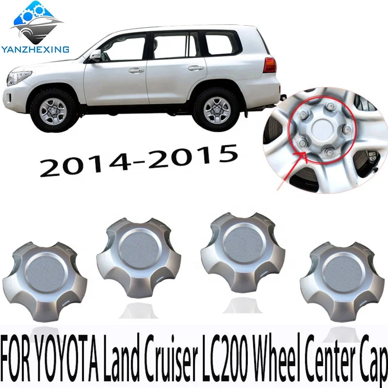 YZX стальной колпачок центра обода колеса для Toyota Land Cruiser L200 2014-2015