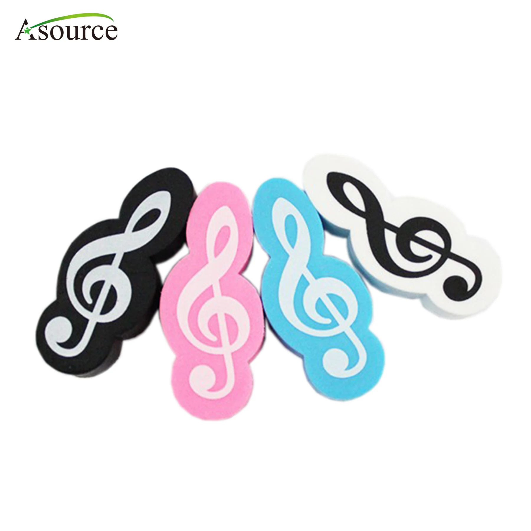 High Quality Promotion Printed Musical Note Eraser