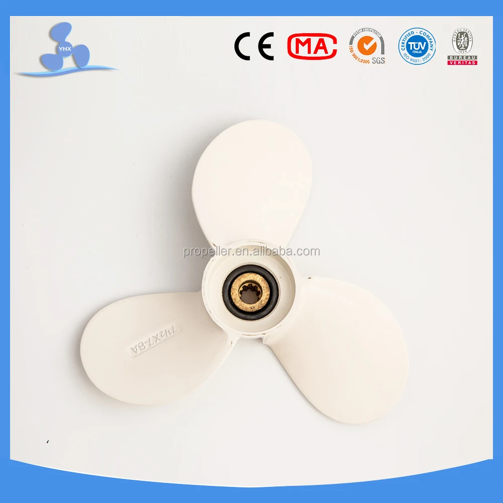 Алюминиевый морской подвесной Пропеллер для двигателя YAMAHA 4-6 л.с.