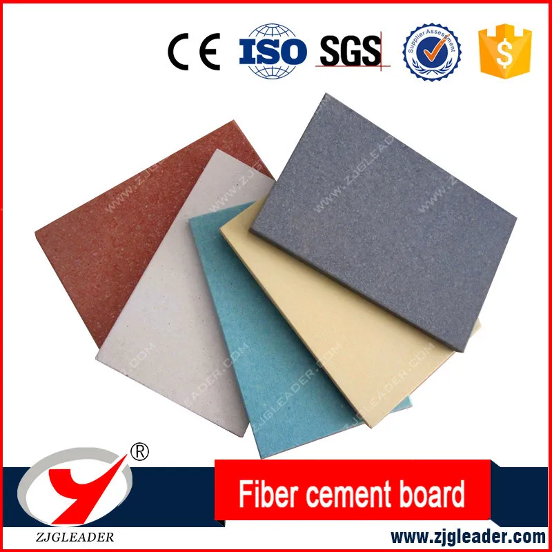 Colorful White Grey Red Green Yellow Perforated Fiber Cement Board