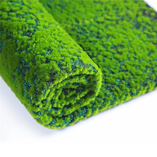 K-3028 High Quality Artificial Vrtical Moss Grass For Garden Decoration