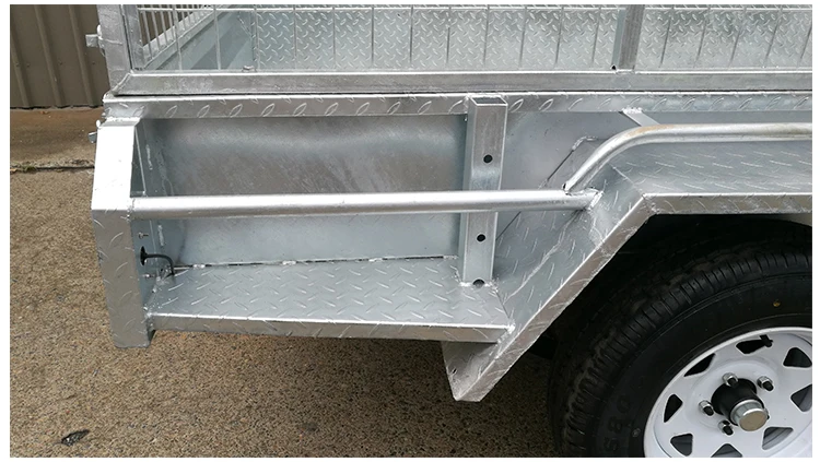 
Trailer For Sale 3500KG 8x5 10x5 10x6 12x6 Heavy Duty Tandem Trailer Box Trailer 