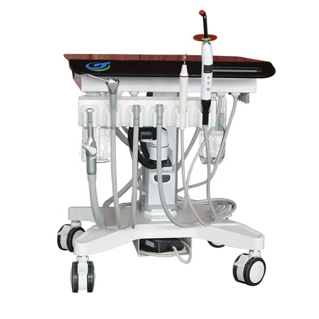 greeloy  Dental Cart System Portable Mobile Unit With Wheels