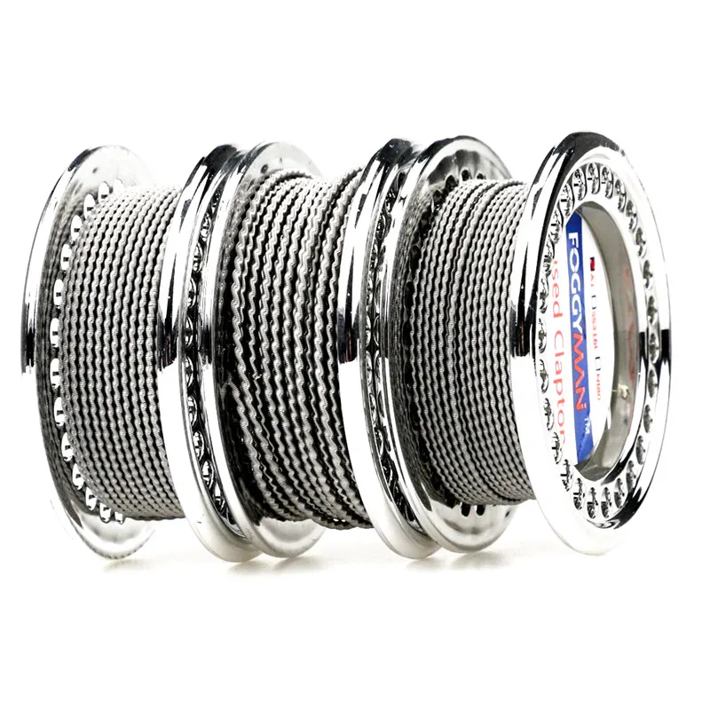 
Electronic cigarette a1 resistance wire 15feet per roll alien clapton flat mix twist vape heating wire 