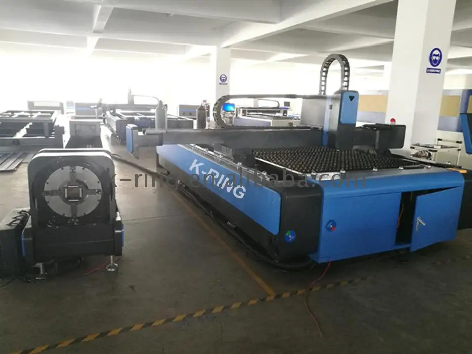 Iron laser cutting machine hot sale 500w/750w/1KW/2KW/3KW metal fiber 3015 hlf high speed fibre