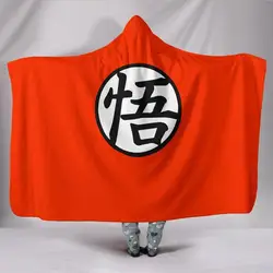 2020 Japanese Anime Collection Sherpa Fleece Wearable Blanket Warm Magic Cloak TV Computer Throwing Nap Blanket With Hood