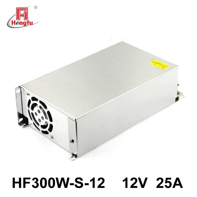 12V 25A Hengfu HF300W-S-12 SMPS single output AC DC switching power supply