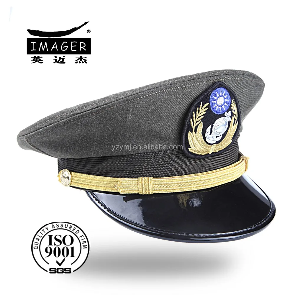 
Military air marshal uniform peaked cap 