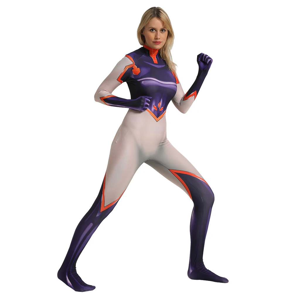 3D Printed Mt. Lady Suit My Hero Academia Cosplay Costume Female Bodysuit Superhero Boku no Hero Academia Halloween Catsuit