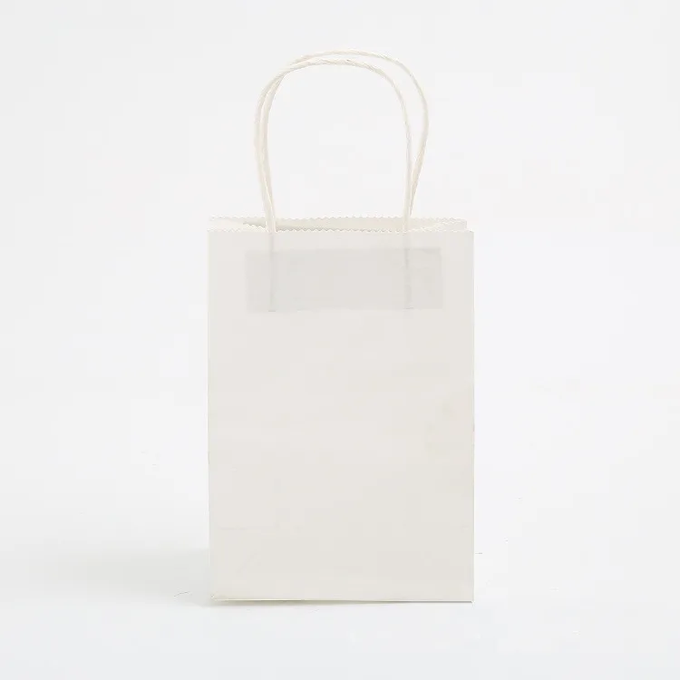 Low Cost Machine Making Kraft Paper Shopping Bag with Twisted Paper Handle