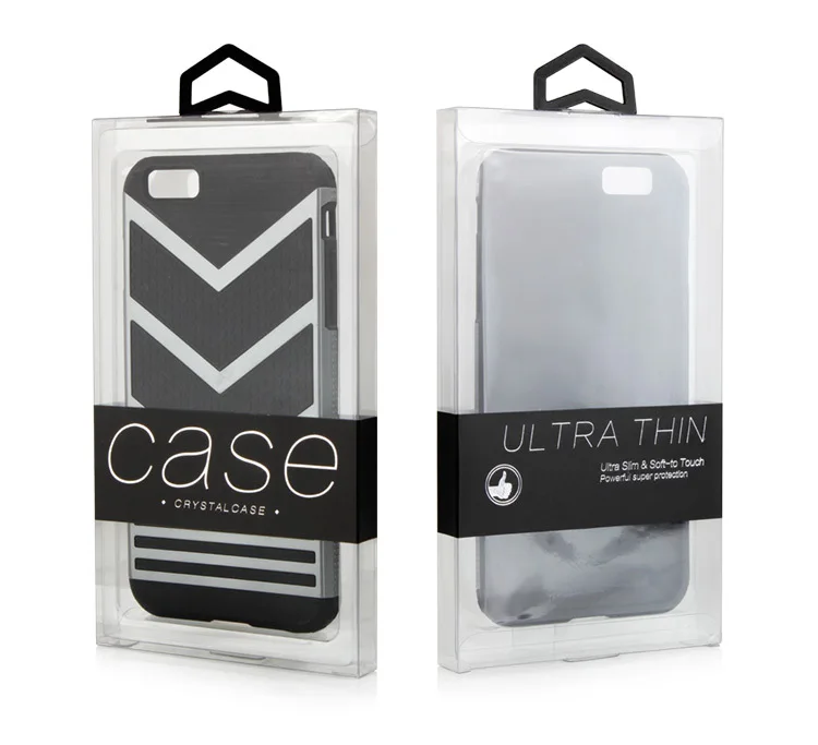 
Wholesale PVC material clear blister packaging for mobile case 