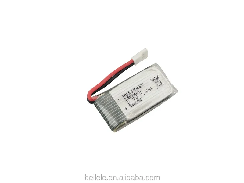 BLLRC 5 шт. 3 7 в 380 мАч литий-полимерный аккумулятор с зарядным устройством для Syma X51 RC drone перезаряжаемый литий-ионный 752035