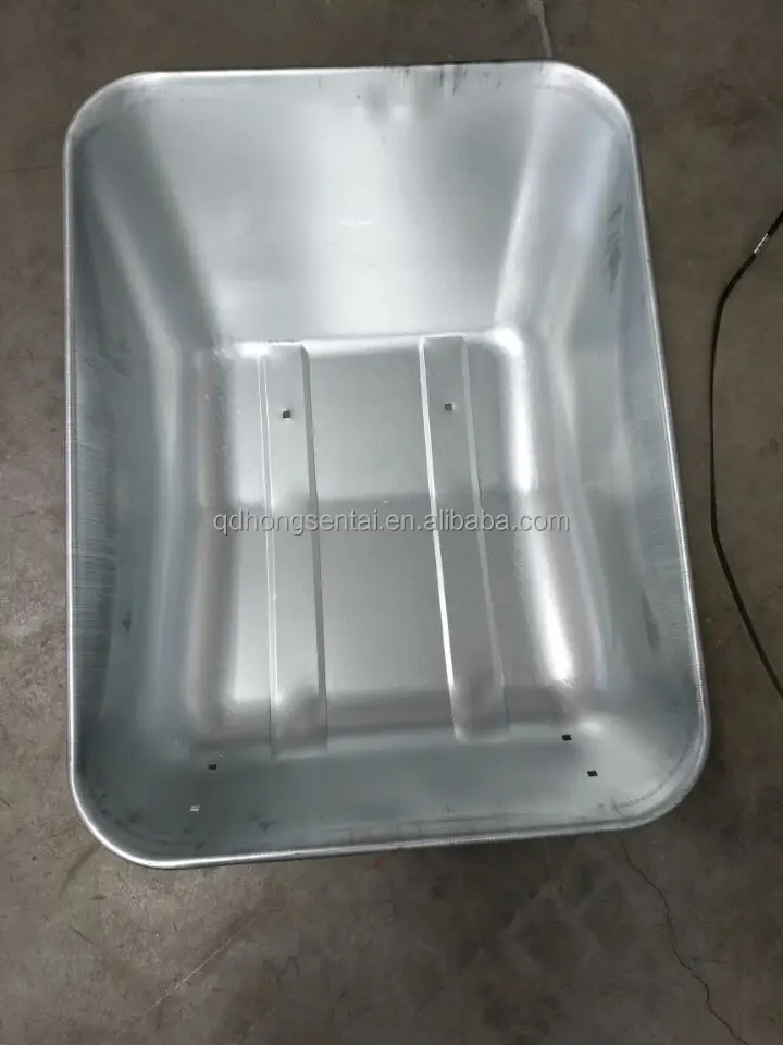 Metal and Plastic Wheel Barrow Buckets for Wheelbarrow