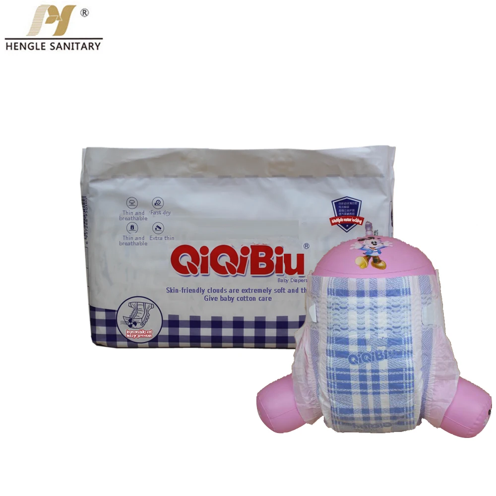 Wholesale hot sale nice baby nappies super absorption disposable baby diapers