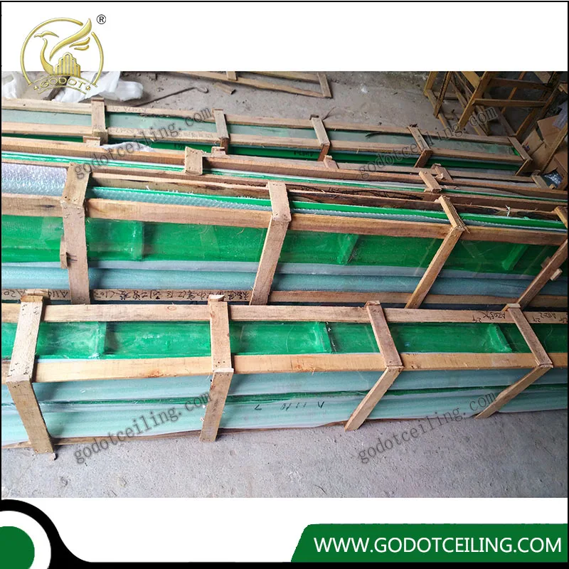 
2017 popular fiberglass gypsum corner plaster cornice moulding to make gypsum cornices 