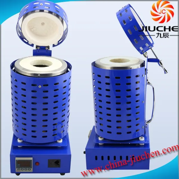 1kg 2kg 3kg 4kg Mini Portable Smelting Gold Furnace Manufacturer China