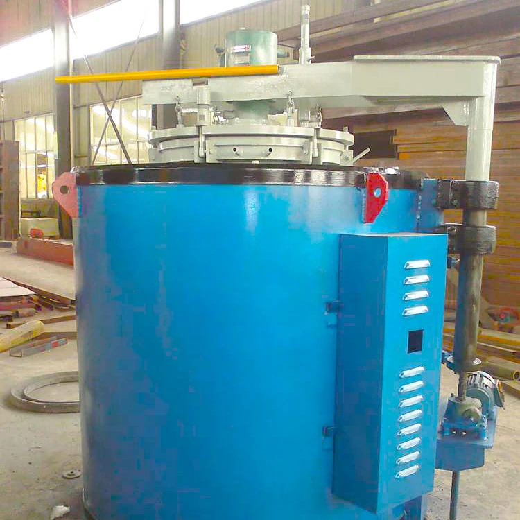 Environmentally Friendly pit type gas carburizing furnace for metal parts carburizing