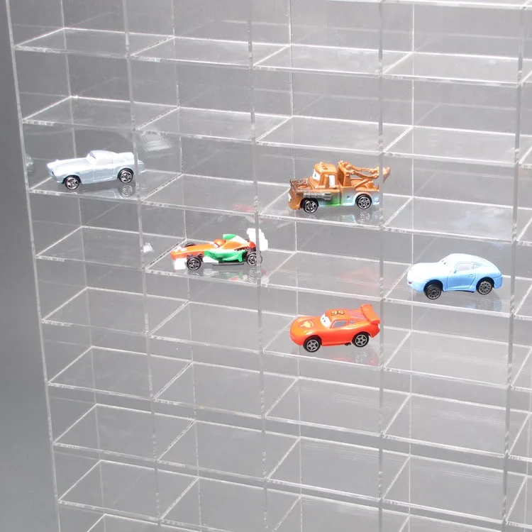 Custom clear acrylic car display case