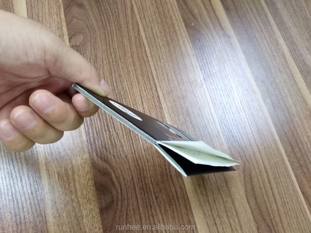 FSC chinese factory custom kraft cardboard cloth fabric sample header hanger for fabric sample made in china