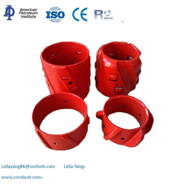 
API 10D oilfield cement tools bow spring/rigid /internal casing centralizer 
