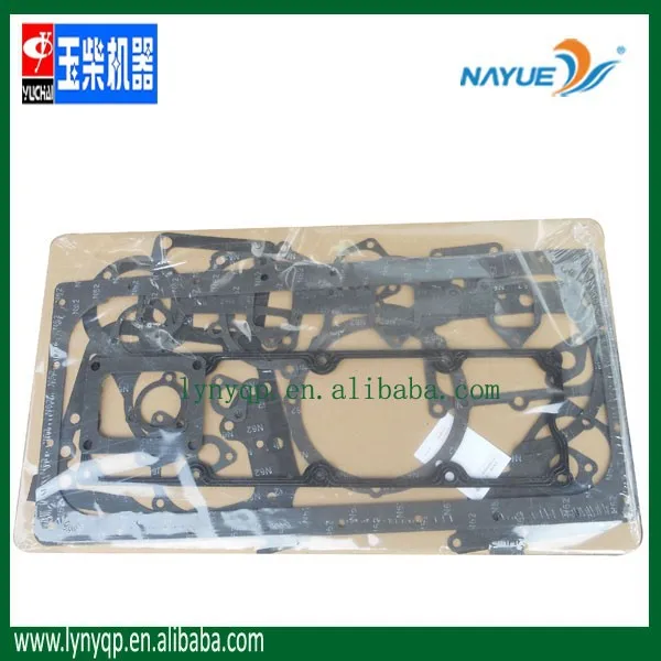 Yuchai двигателя полный комплект прокладка для yc6b125 части номер b7600-9000100a