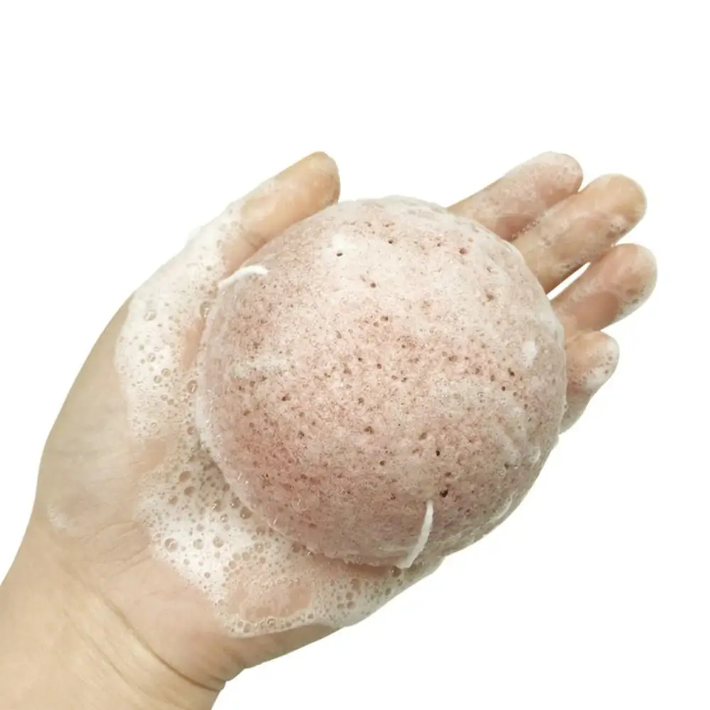 100% pure natural luxury skin care private label organic face cleaning facial cosmetic sponge konjac