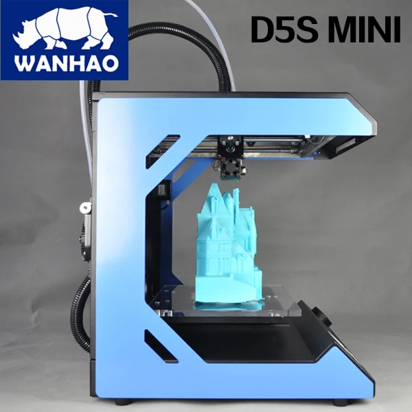 WANHAO D5S desktop mini SD or USB2.0 printer 3d printer for metal parts