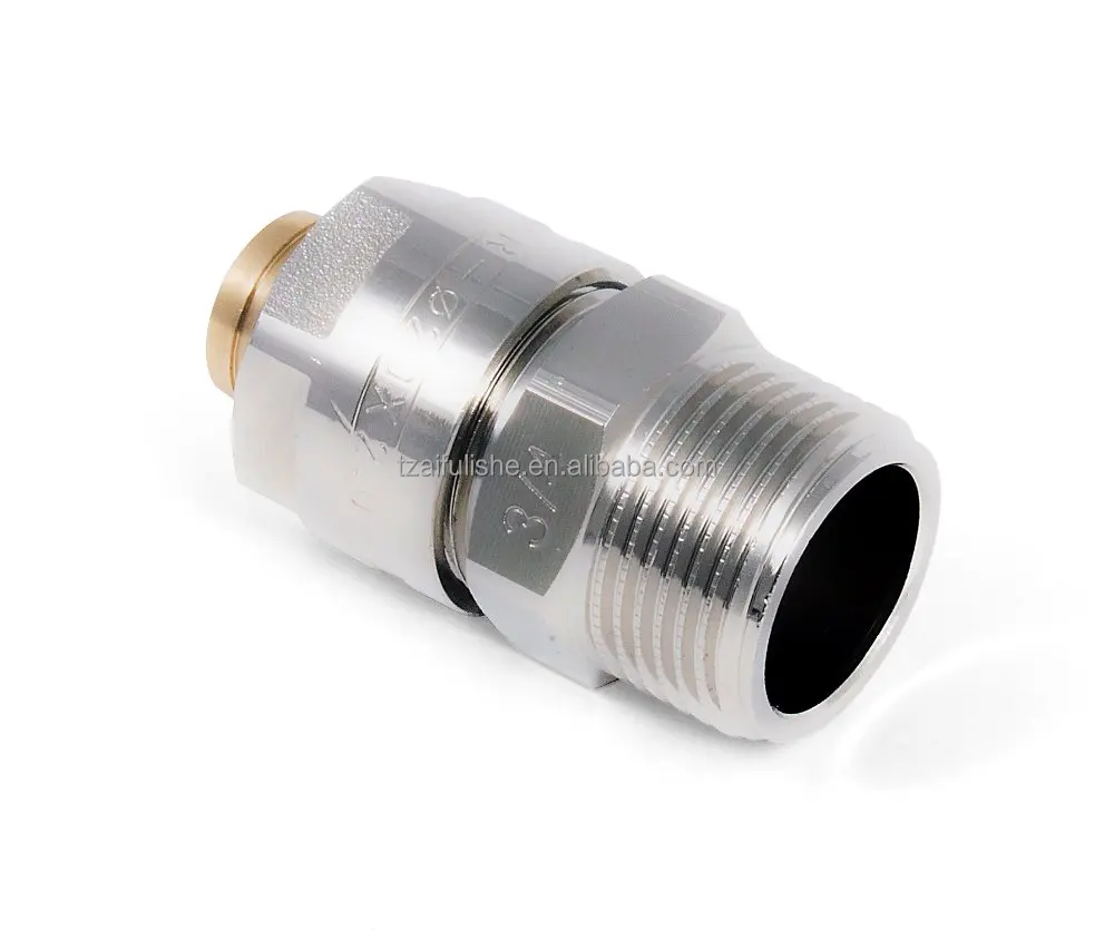 
Made in China Brass Compression Tube Fitting, Adapter, Tube Fittings, Chrome plated Union 