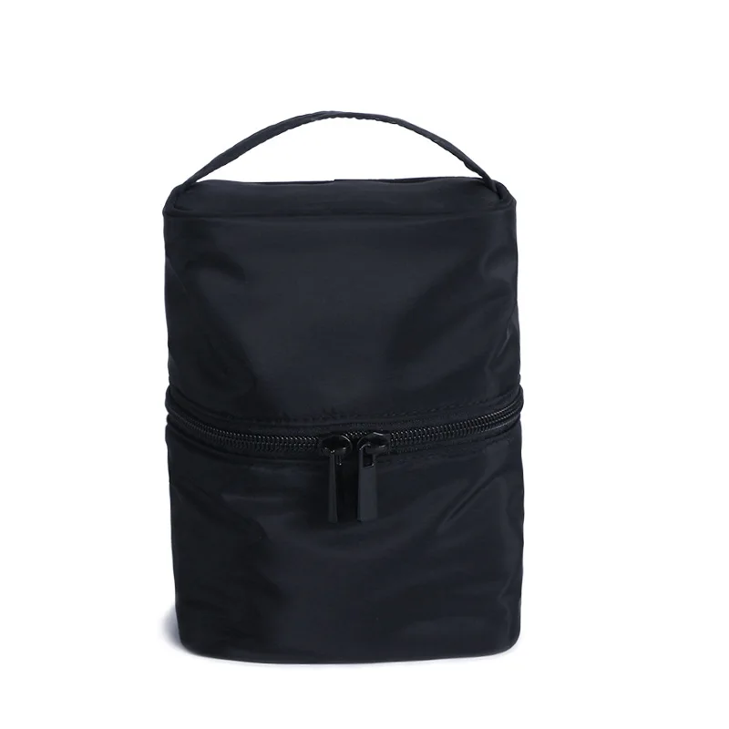 Waterproof cosmetic bag wholesale cylinder portable waterproof toiletry bag large capacity cosmetics collection bag