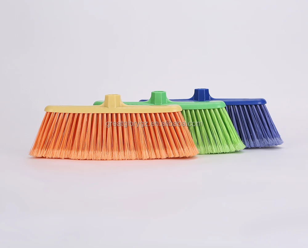 
0137 Split Bristle Wood Floor Broom Head from China 