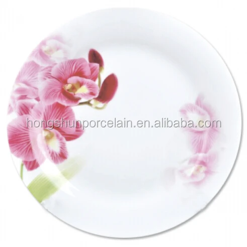 Porcelain dishes for Ukraine market microwave safe ceramic dishes and plates