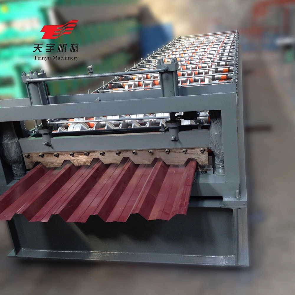 TY Hot Sell Making Metal Roofing Sheet Ibr Roof Panel roll Forming Machine