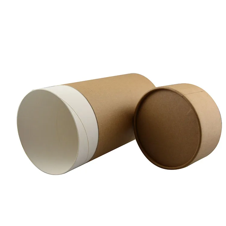 Attractive design food packaging cardboard tubes customized paper core tube cardboard paper tube with dragon logo